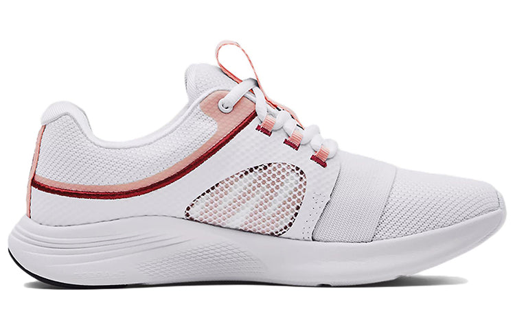 (WMNS) Under Armour Charged Breathe Bliss 'White Retro Pink' 3024148-102