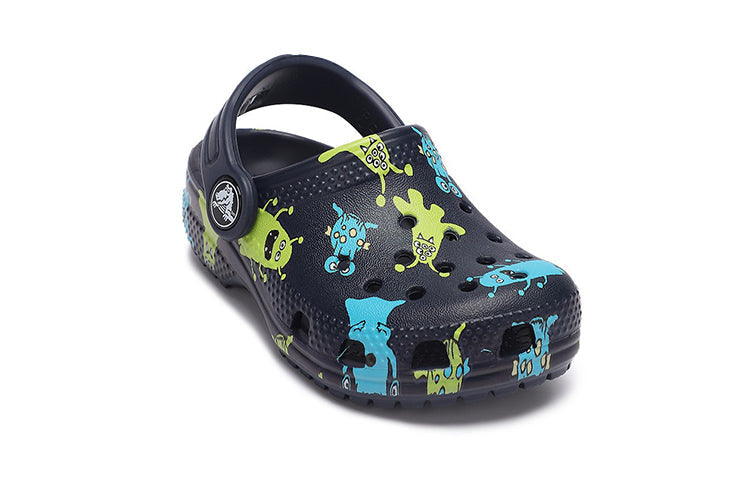 (PS) Crocs Classic clog Lightweight Cozy Sports Blue Sandals 206833-410