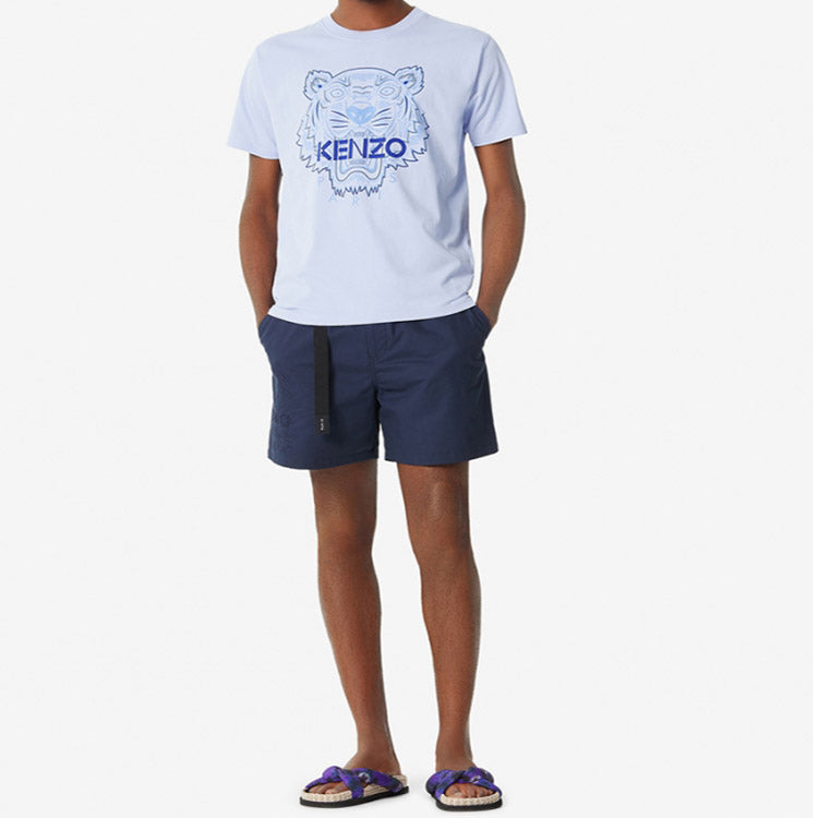 Men's KENZO Series Pattern Short Sleeve FA55TS0714V6-65