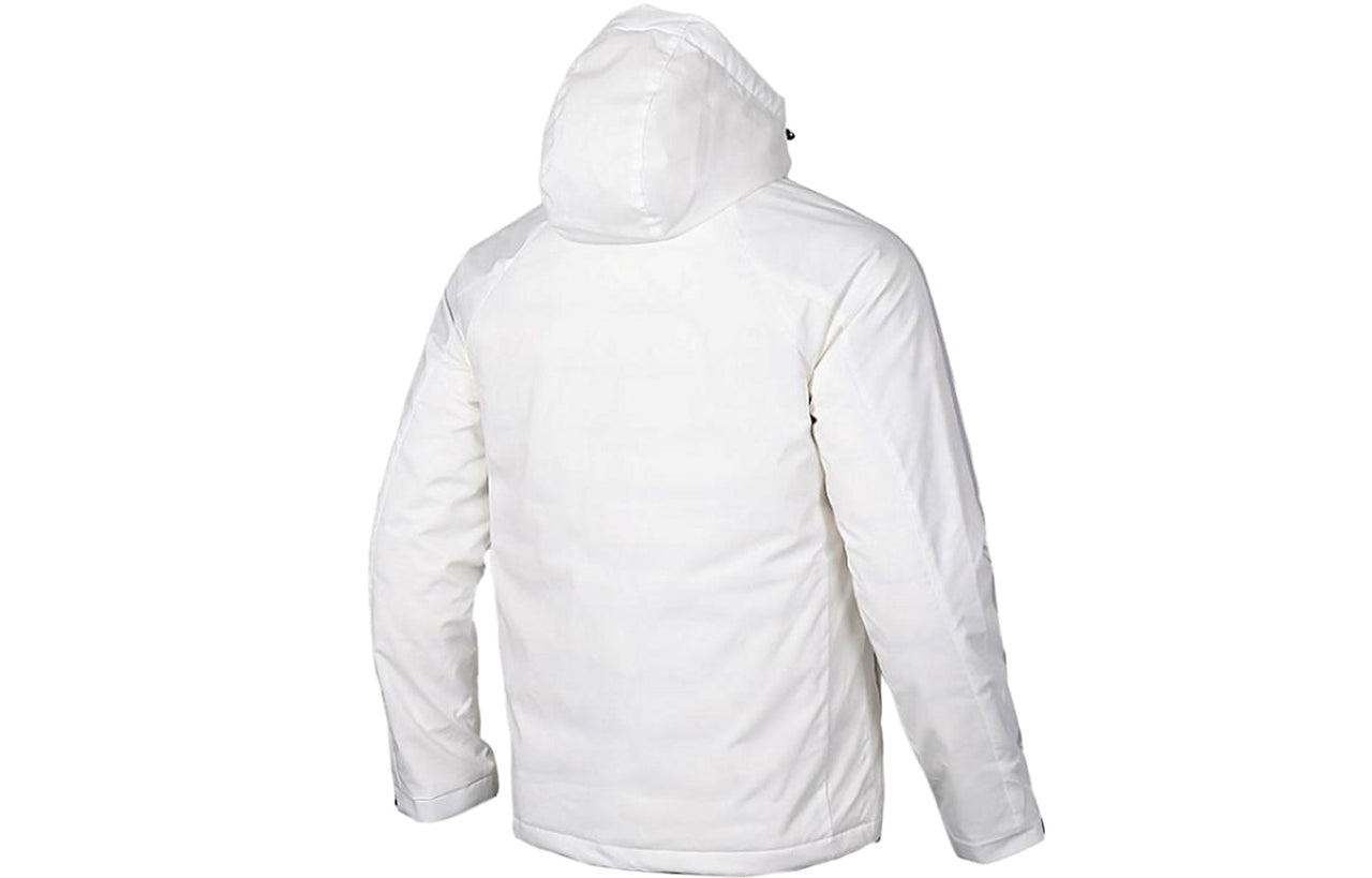 adidas 3stripes Down H Stay Warm raglan sleeve Sports hooded down Jacket White DM1964