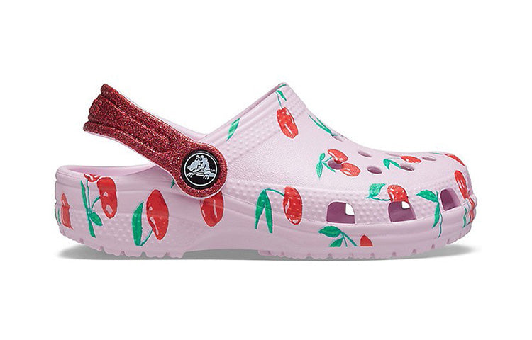 (PS) Crocs Classic clog Fruit Printing Stylish Sports Pink Sandals 207150-6GD