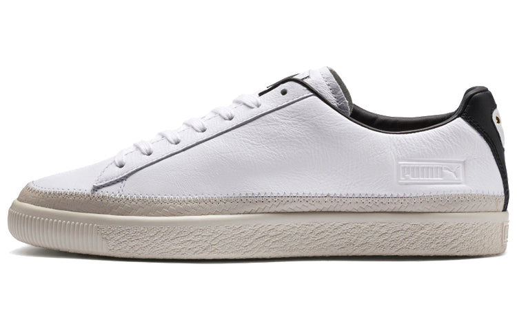 PUMA Basket Trim Black/White Casual Board Shoes 369641-01
