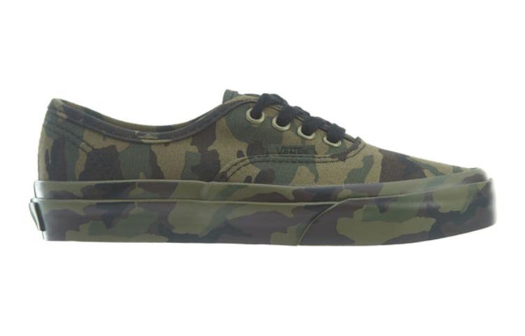 (GS) Vans Authentic Shoes 'Mono Print Camo' VN0A38H3-OP3