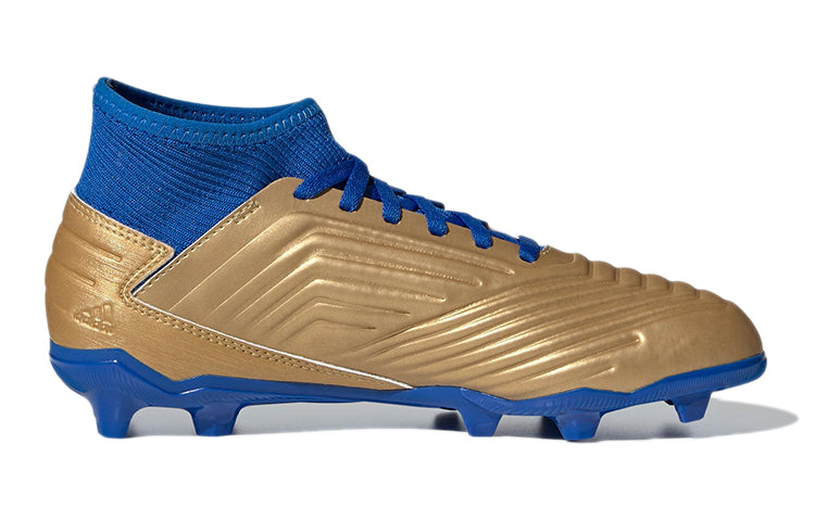 (GS) adidas Predator 19.3 FG 'Gold Metallic Blue' G25793