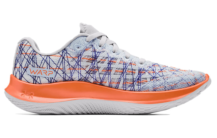 (WMNS) Under Armour Flow Velociti Wind 'Halo Grey Blaze Orange' 3023561-104
