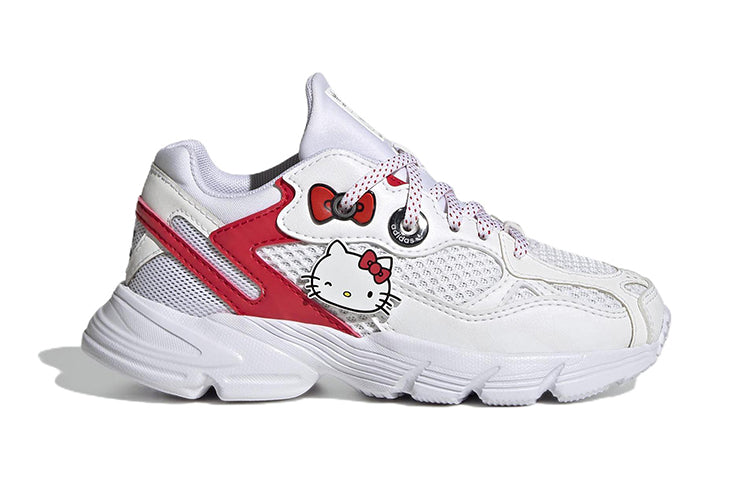(GS) adidas Hello Kitty x Astir 'White Vivid Red' GX1877