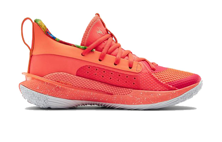 (GS) Under Armour x Sour Patch Curry 7 'Peach Plasma' 3022113-603