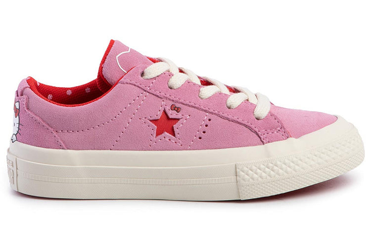 (GS) Converse Hello Kitty x One Star Suede Low Top 'Prism Pink' 362941C