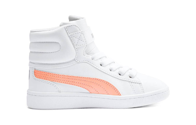 (PS) PUMA Vikky v2 Mid Sl V Ps Sneakers White/Orange 370620-02