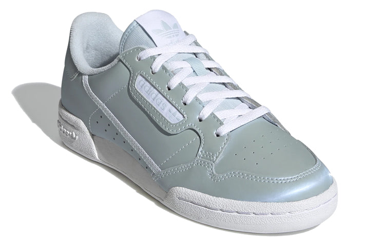 (GS) adidas Continental 80 J 'White Light Blue' EF5115