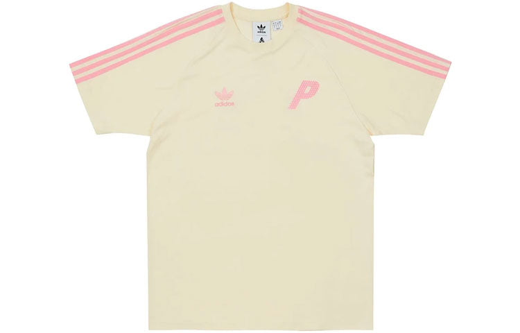 adidas x PALACE Crossover Chest Logo Short Sleeve Unisex 'White' HE9372