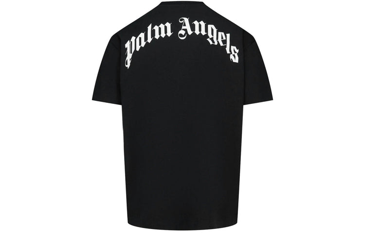 Palm Angels Bear Short-Sleeve Tee Men Black PMAA001R21JER0011060