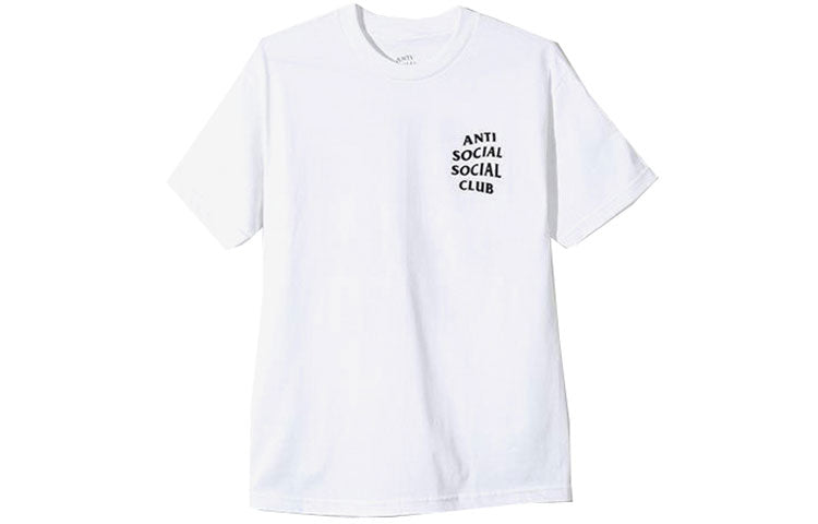 ANTI SOCIAL SOCIAL CLUB Classic Logo Short Sleeve Unisex White ASST270