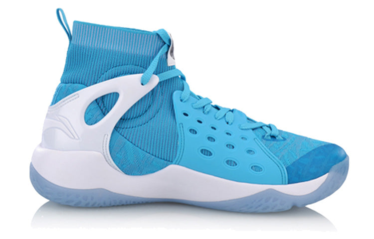Li-Ning Sonic 6 High-Top 'Blue White' ABAN021-4
