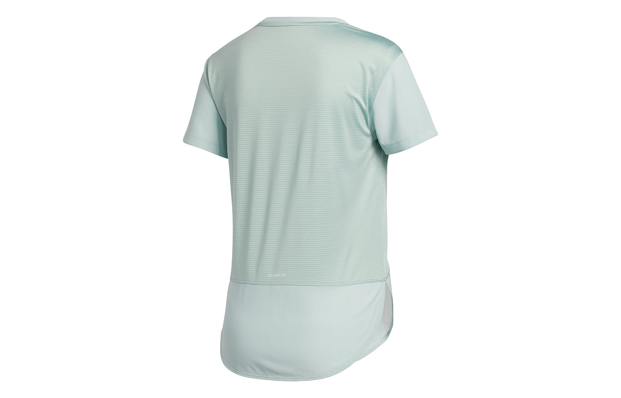 (WMNS) adidas A.rdy Lvl 3 Tee Sports Short Sleeve Green GN7310