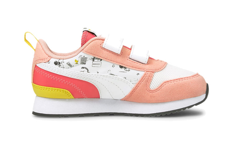 (PS) PUMA Peanuts x R78 'Snoopy, Woodstock and Charlie Brown - Apricot Blush' 375743-02