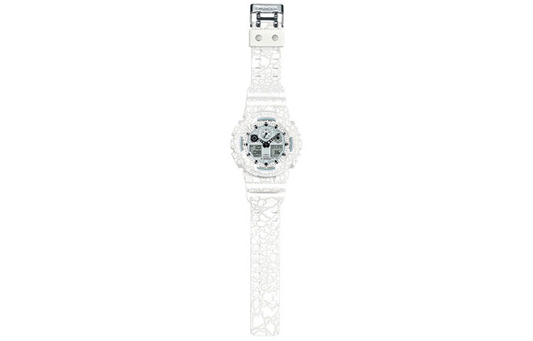 CASIO G-Shock Analog-Digital 'White' GA-100CG-7A