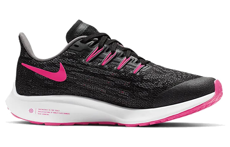 (GS) Nike Air Zoom Pegasus 36 'Black Hyper Pink' AR4149-062
