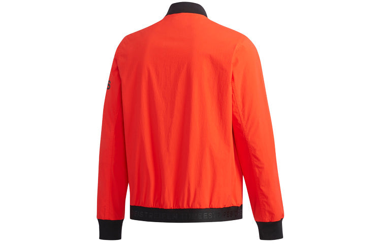 adidas Logo Printing aviator Jacket Red DW4618