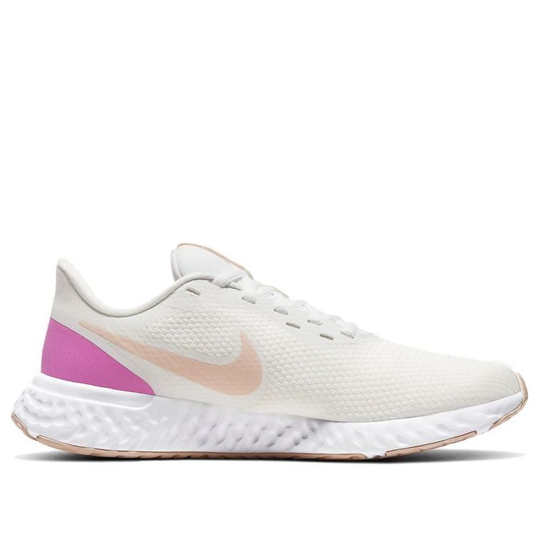 (WMNS) Nike Revolution 5 'White Fire Pink' BQ3207-103