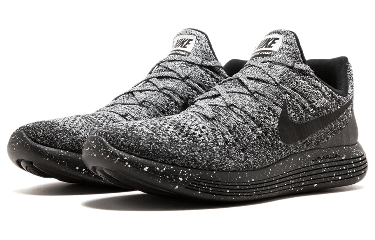 Nike LunarEpic Low Flyknit 2 'Black White' 863779-041