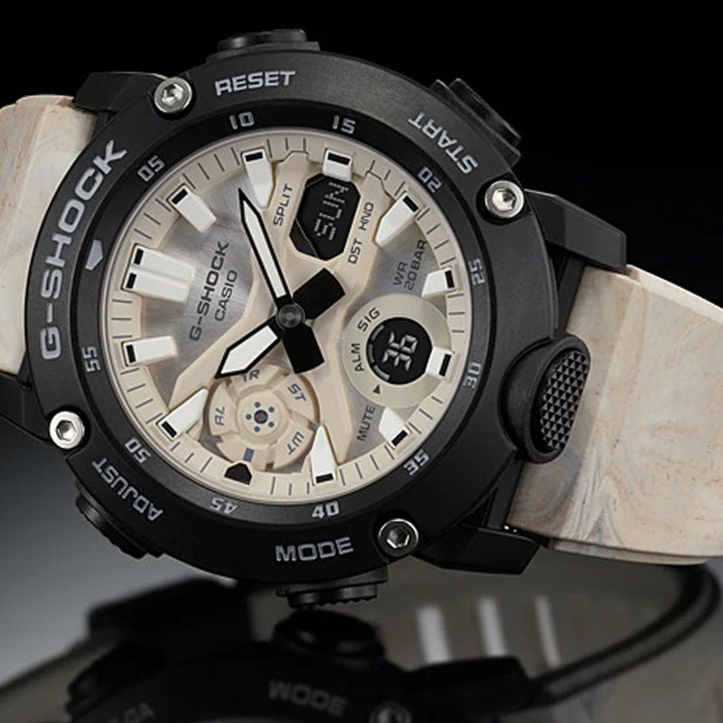 CASIO G-Shock Analog-Digital 'Black White' GA-2000WM-1APRD