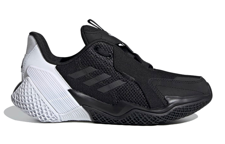 (GS) adidas 4Uture Rnr Running J 'Black White' FV3513