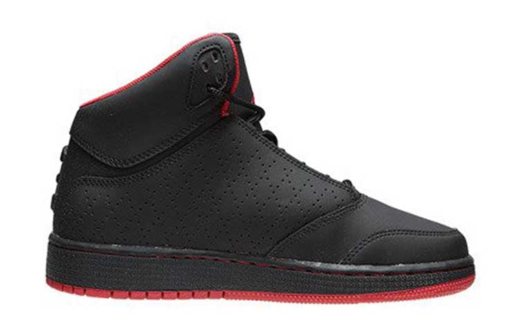 (GS) Air Jordan 1 Flight 5 'Black Red' 919722-002