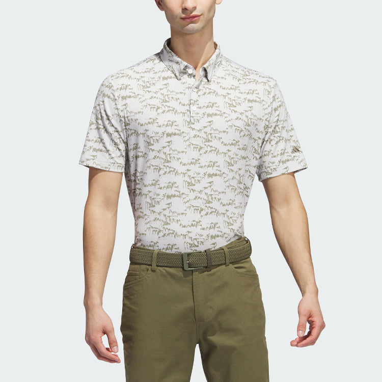 adidas Go-To Printed Polo Shirt 'White' II7837