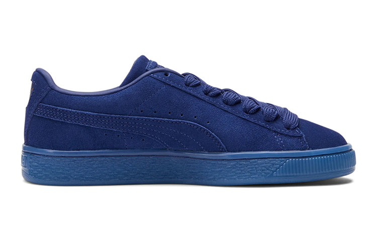 (GS) PUMA Suede Classic 'Mono Gold - Elektro Blue' 381470-02
