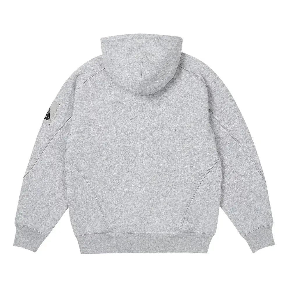 Palace Bonded Sherpa Zip Hoody Jacket 'Grey Marl' P26CS016