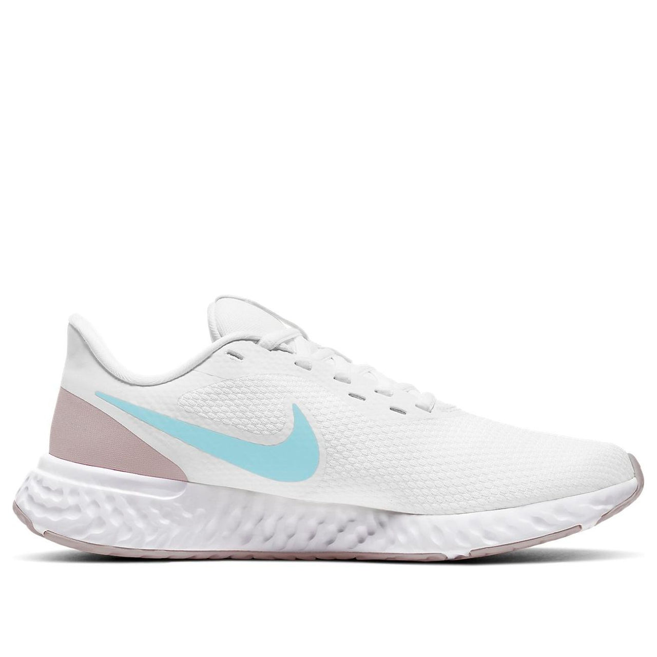 (WMNS) Nike Revolution 5 White/Blue BQ3207-106