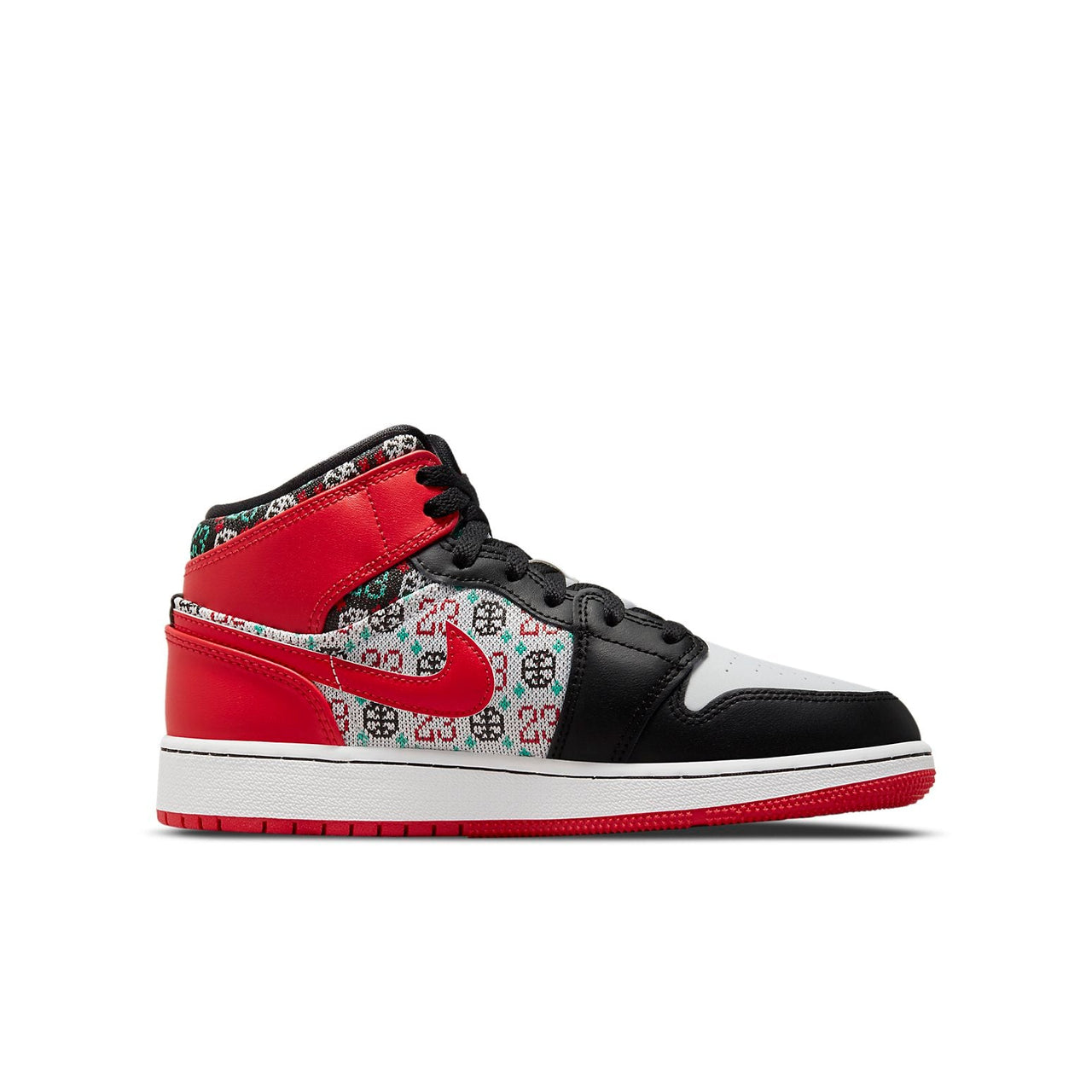 (GS) Air Jordan 1 Mid SE 'Ugly Christmas Sweater' DM1208-150
