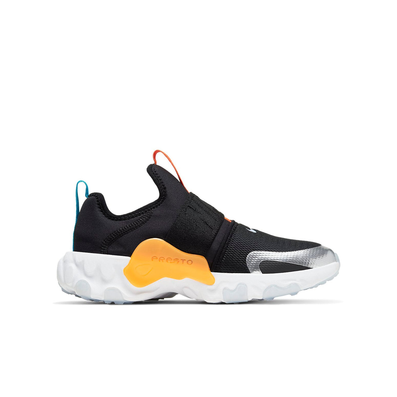 (GS) Nike React Presto Extreme 'Black Laser Orange' CD6884-004