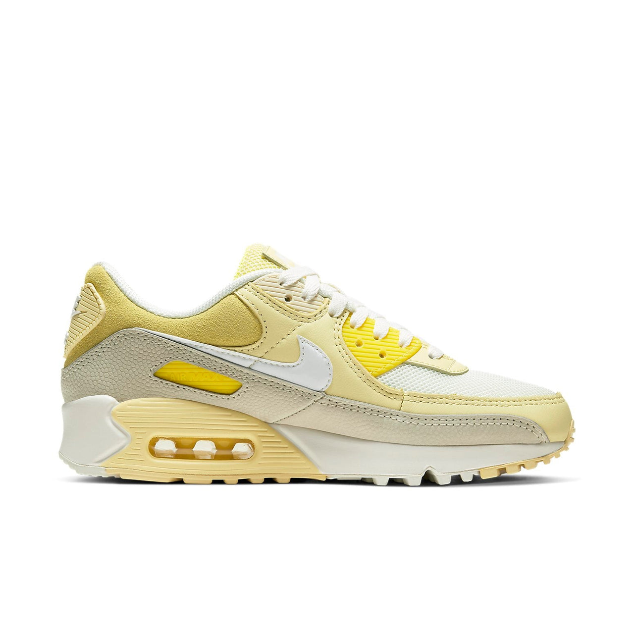 (WMNS) Nike Air Max 90 Recraft 'Lemon' CW2654-700