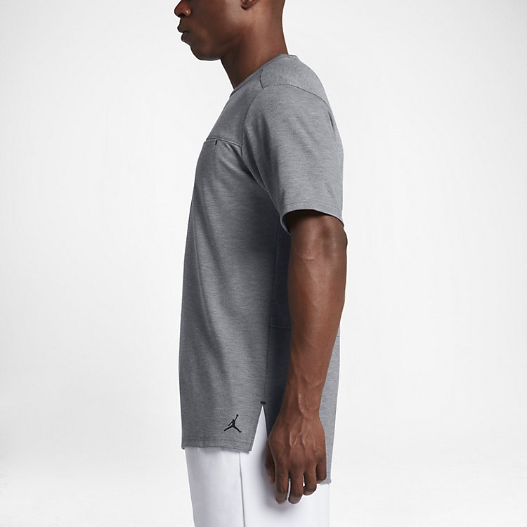 Air Jordan 23 LUX Luxury Pocket Tee 'Grey' 843082-091