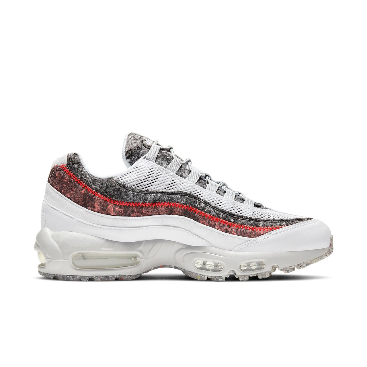 Nike Air Max 95 M2Z2 'Recycled Wool Pack - White Bright Crimson' CV6899-100