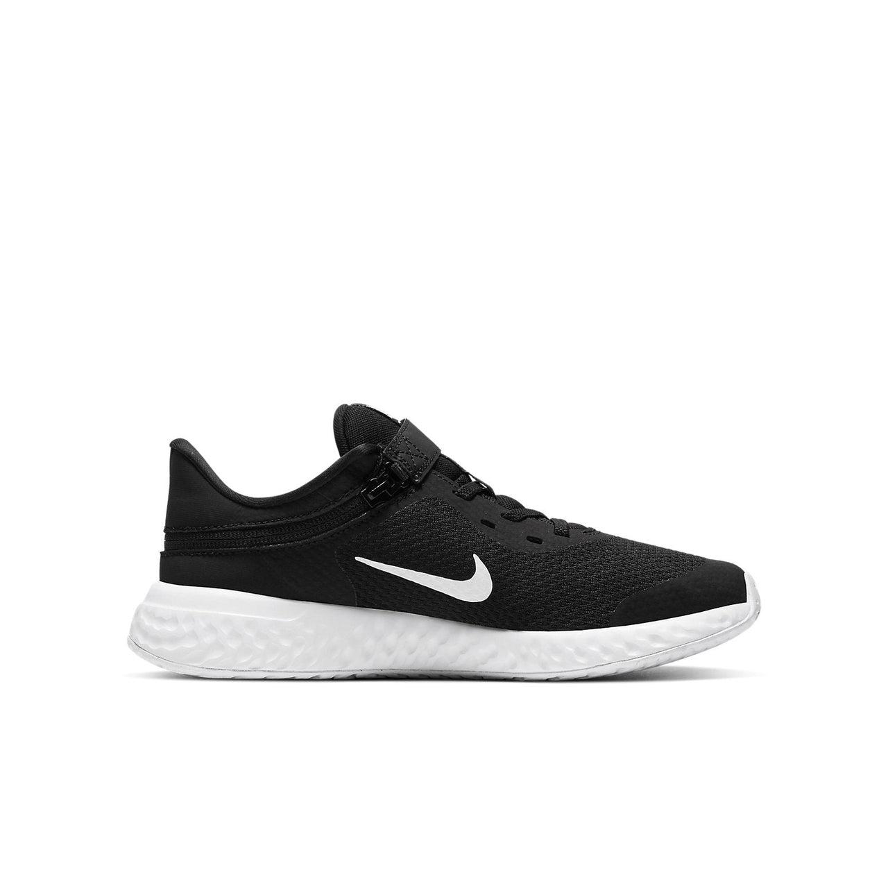 (GS) Nike Revolution 5 FlyEase 'Black White' CQ4649-004