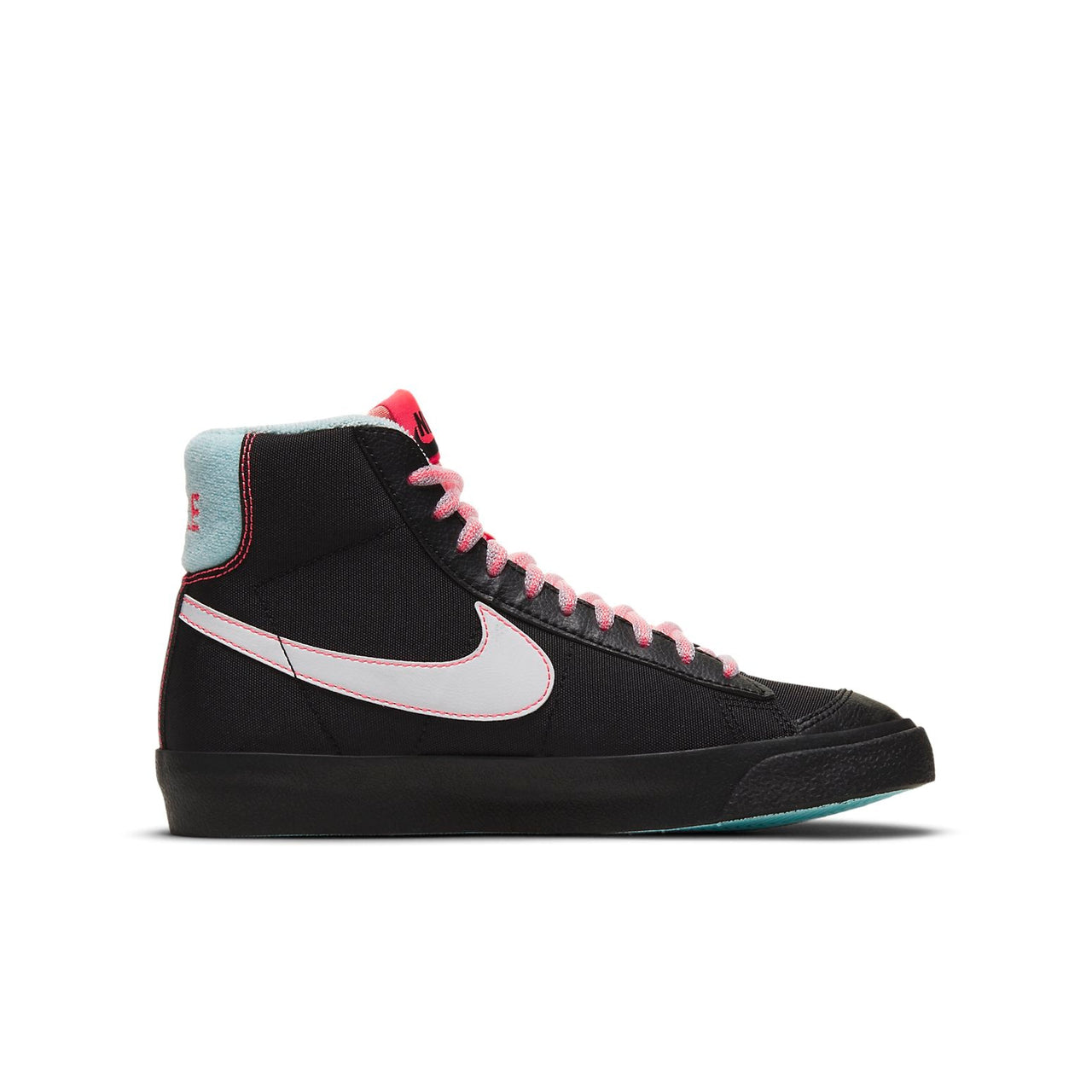 (GS) Nike Blazer Mid '77 'Black Atomic Pink' DD7710-001