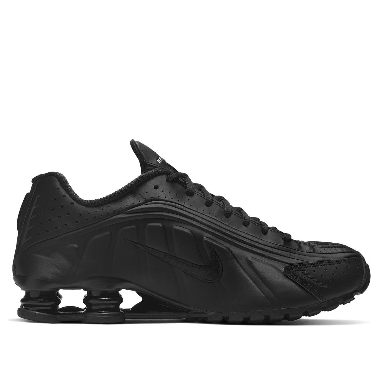 Nike Shox R4 'Triple Black Matte' 104265-044