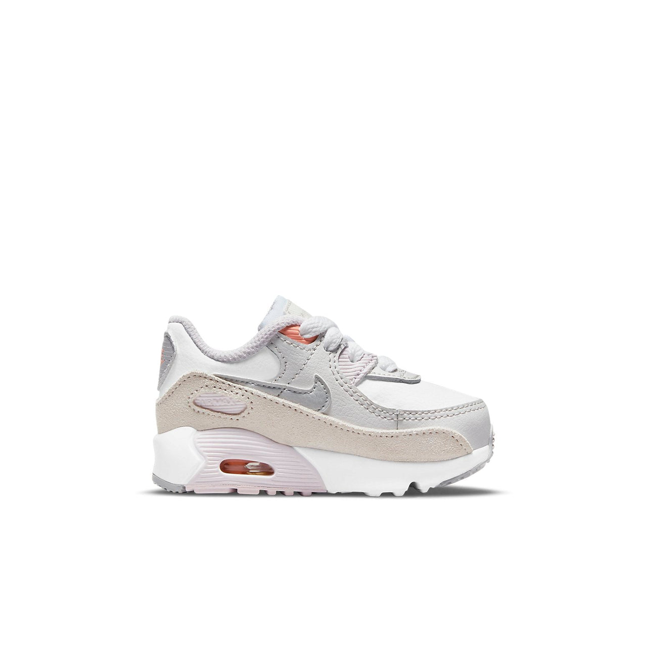 (TD) Nike Air Max 90 Running Shoes Grey/White CD6868-111