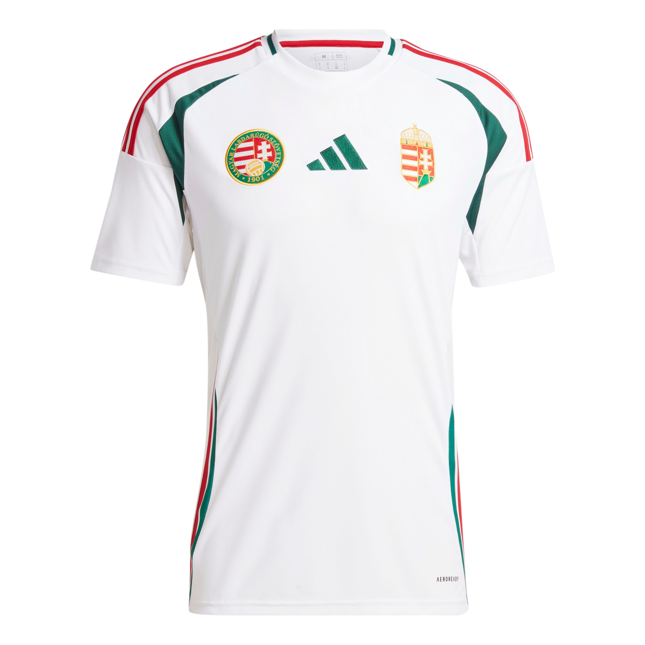 adidas Hungary 24 Away Soccer Jersey Asia Sizing 'White' IQ2392