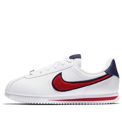 (GS) Nike Cortez Basic Leather SE 'White' AA3496-100