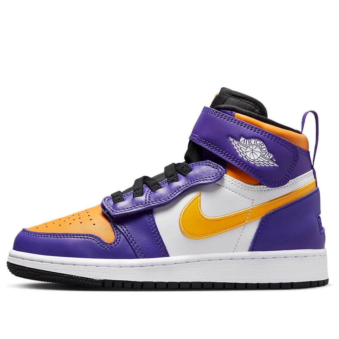 (GS) Air Jordan 1 Hi FlyEase 'Lakers' DC7986-517