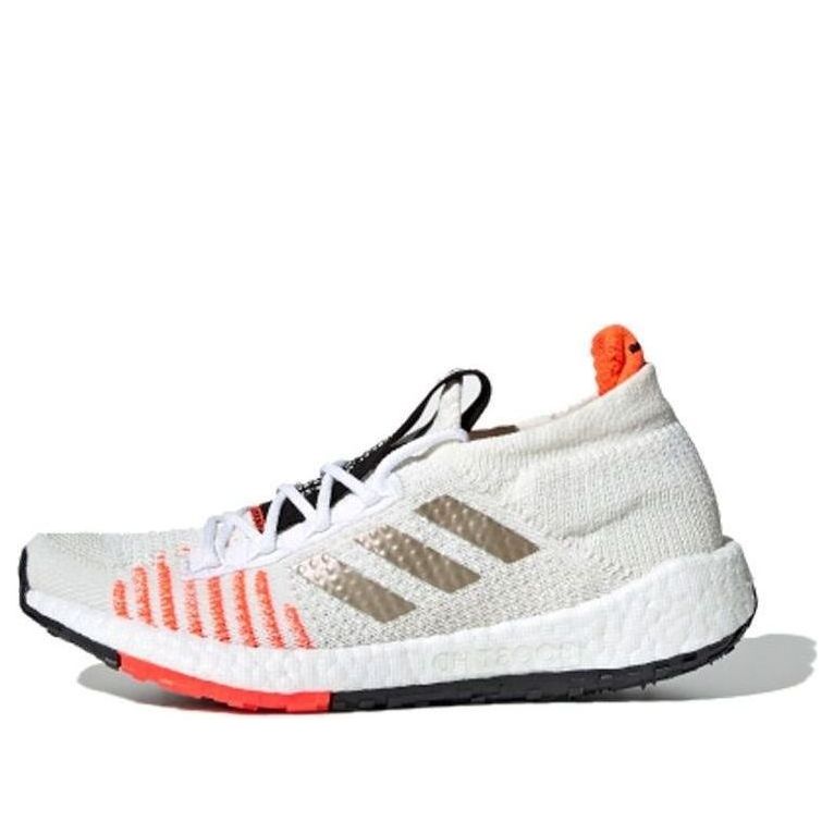 (GS) adidas PulseBoost HD J 'White Solar Red' EF0914