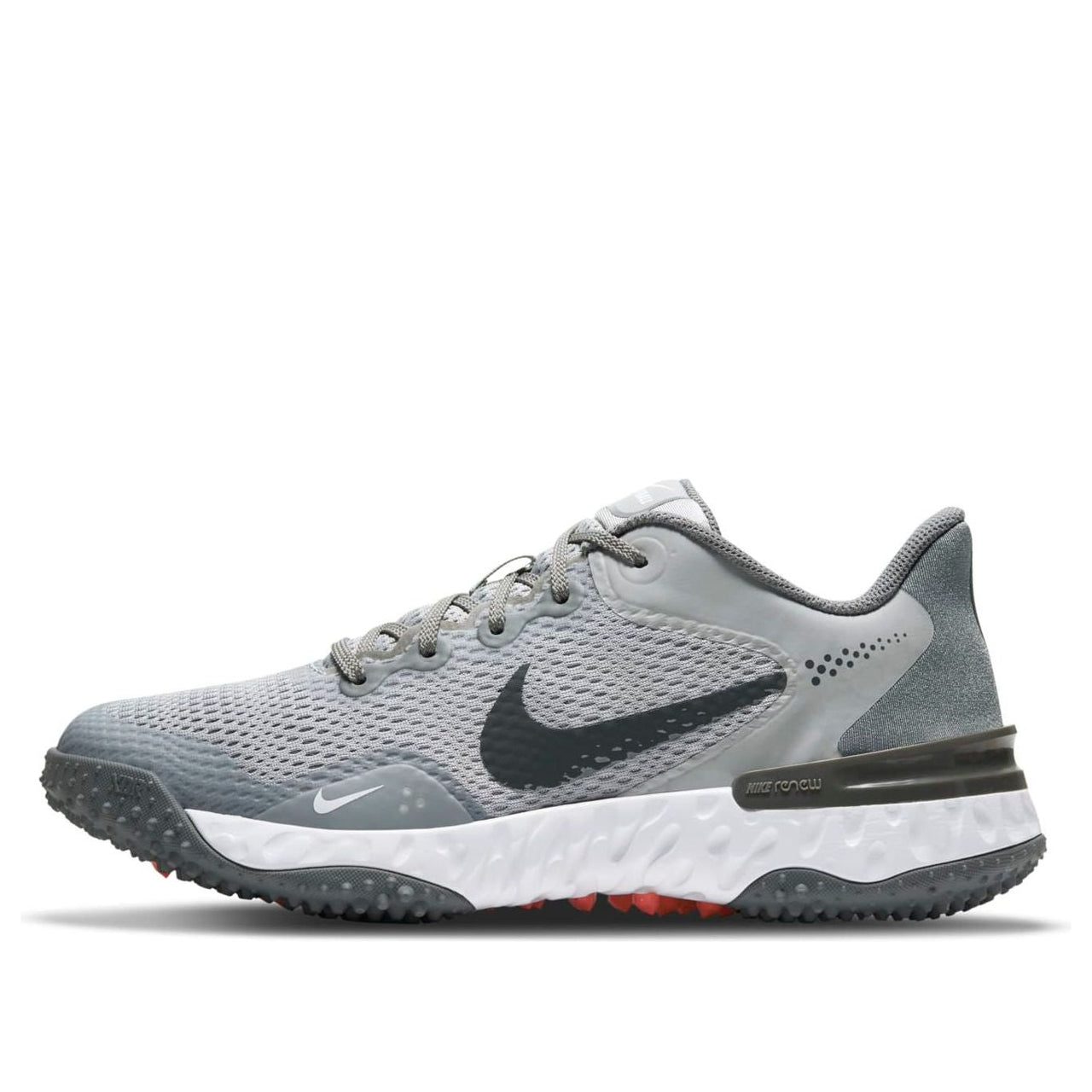 (WMNS) Nike Alpha Huarache Elite 3 Turf 'Black Grey White' CU8403-007