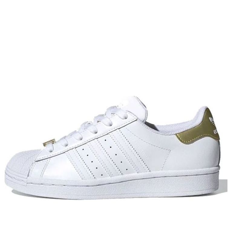 (GS) adidas originals Superstar J 'White Gold' FV3723
