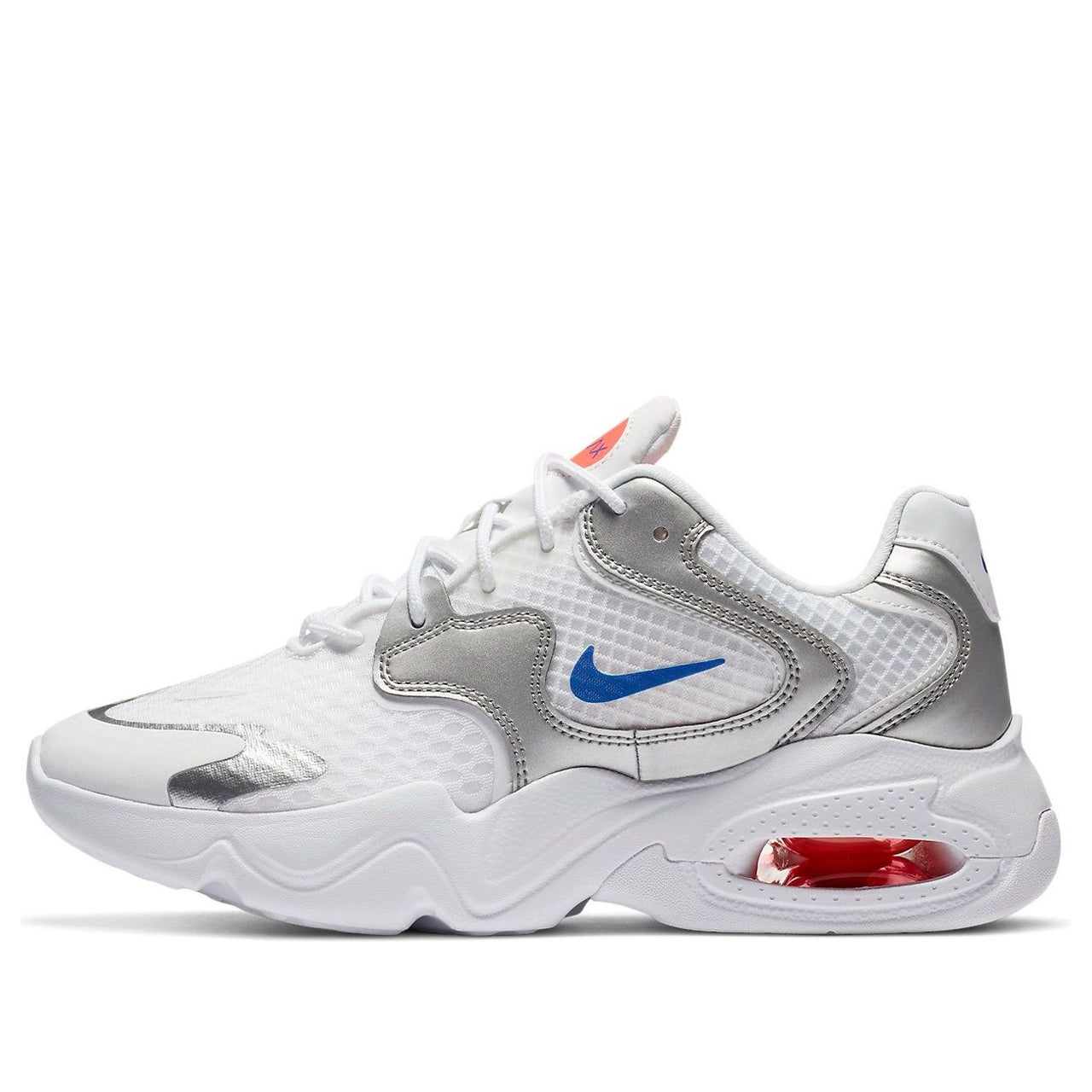 (WMNS) Nike Air Max 2X 'White Metallic Silver' CK2947-102
