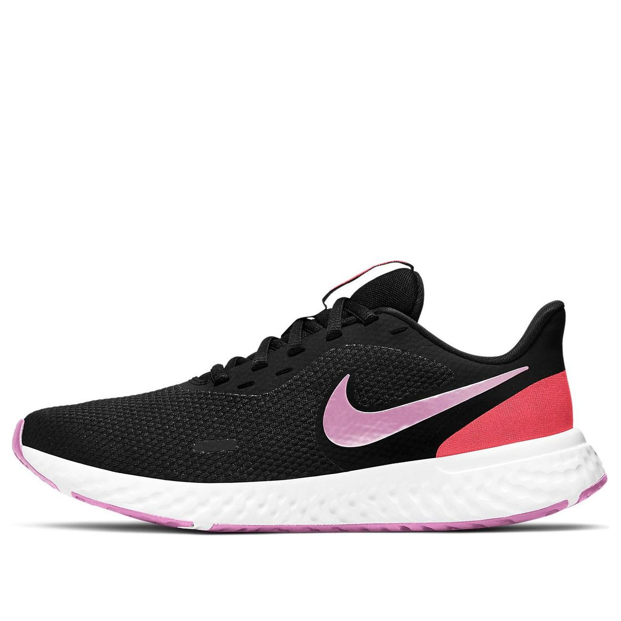 (WMNS) Nike Revolution 5 'Black Beyond Pink Crimson' BQ3207-008