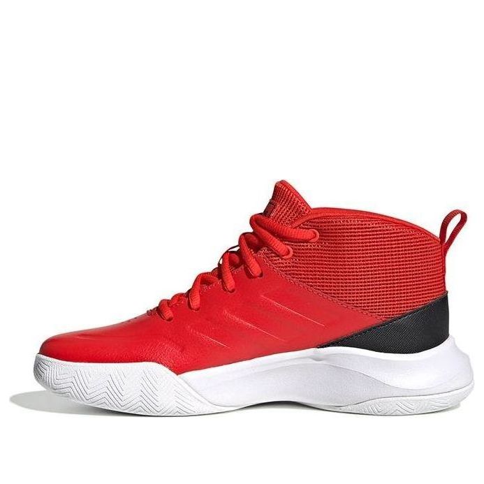 (GS) adidas Own The Game Wide J 'Active Red' EF0306
